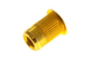 NR00143ADD - M8-1.25x20.45 KNURLD OPENEND RND THD INSRT (AL SERIE