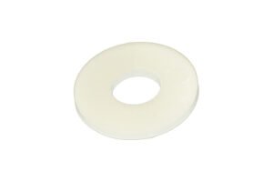 WA02972ADD - 0.260x0.625x0.062 FLT WASHER 6/6 NYLON NAT OR BLK