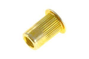 NR00030ADD - #10-32x0.475 KNURLD OPEN END FLT RND THD INSRT(AL SE