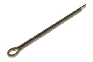 PL00138ADD - 1/8x2.00 EXTND PRONG SQR CUT CTTR PIN STL PLN