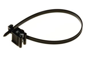 TA00236ADD - M4.6(W)x200(L) SINGLE HD CABLE TIE W/ CLIP 1-3 TYP C