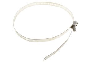 CW00163ABU - 8.56in ID WORM GEAR QUICKRELEASE HOSE CLAMP SST TRID