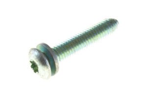 SJ00068ADD - #10-32x1.00 SPCL TORX PANHD SEMS THD RLNG T/S STL ZN