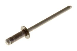 RB00067ADD - 5/32x0.219 DOME HD RIVET-BLIND ALUM/STL BLK