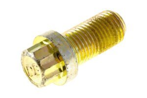 SC04917ANN - 3/8-24x3/4 12 PT FLNG SCRSTL W/LOCK ADHSV ZN&YL