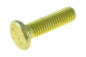 CL00077ADD - M8-1.25x30.00 STRUX SLF-CLNCH STUD 10B22 STL ZN&YL