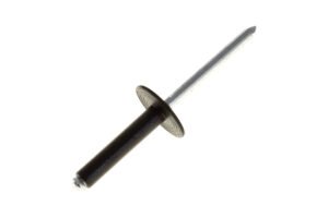 RB00525ADD - 3/16 X .950 LGE FLNG HD POP RIVET ALUM BLK