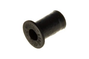 NJ00002ADD - M5x0.8x17mm WELL NUT RUBBER(BLACK) BRASS NUT 347087