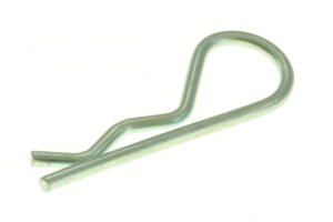 PL00407ADD - 0.320x2.969(O/A) HAIR COTTER PIN STL ZN&CL W/SEALER