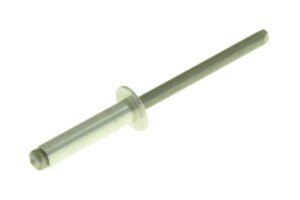 RB00537ADD - 3/16x.825 DOME HEAD BLND  RIVET AL/STL ZN/CL MANDRL