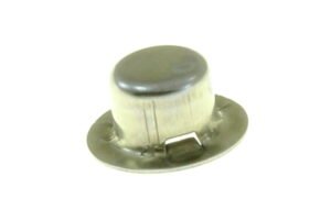 ND00199ADD - 5/16 CAP TYP PUSH ON NUT SPR STL NICKEL 3 TAB