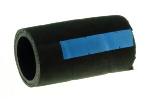 HS00026ABU - 3.00(ID)x3.40(OD)x0.195(T)HOSE RUBB W/BLUE STRIPE (G