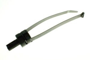 TC00094ADD - CABLE TIE PUSH ON MOUNT   PA66 BLK