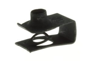 NE00420ADD - M6x1 U-NUT PTM STL 1050   PNL TH 5.3-8.3 ZNPH BLK