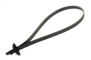 TA00282ADD - 15in(L) BUTTN HD CBL TIE  PA66 BLK