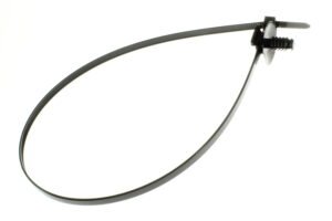 TA00291ADD - 390mm(L) CABLE TIE w/FIR  TREE PLUG PA66