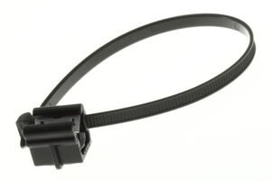 TA00298ADD - 200mm(L) CBL TIE w/CLIP   MNT PA66