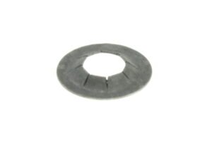 ND00202ADD - M6x13.5 RND PUSH NUT CRBN SPRG STL R108 MCH ZN SILWH