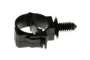 TC00101ADD - 15-19 CBL CLMP w/FIR TR   PA66HIRHS BLK