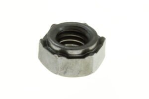 NW00421ADD - 3/8-16 HEX WELD NUT 6     PROJ LOW CRBN STL PLN