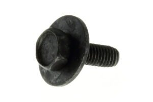 AZ00073ADD - M6x1-18mm HEX SEMS BLT    TRI-RND THD STL ZABLK