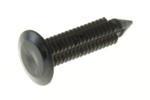 RX00948ADD - 34.8(L)x6.4(D) FIR TREE   TRIM PIN NYL BLK
