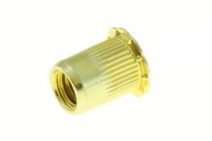 NR00189ADD - 3/8-16x1.39 KNRLD OPEN ENDWDGE HD THD INSRT AL C1008