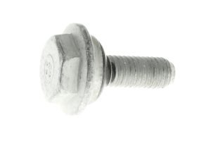 BF02093ADD - M8x25mm HEX FLNG W/COLLAR PC8.8 NYPLAS SEAL 100 ZNS3